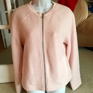 Lands’ End Pink Zip Jacket